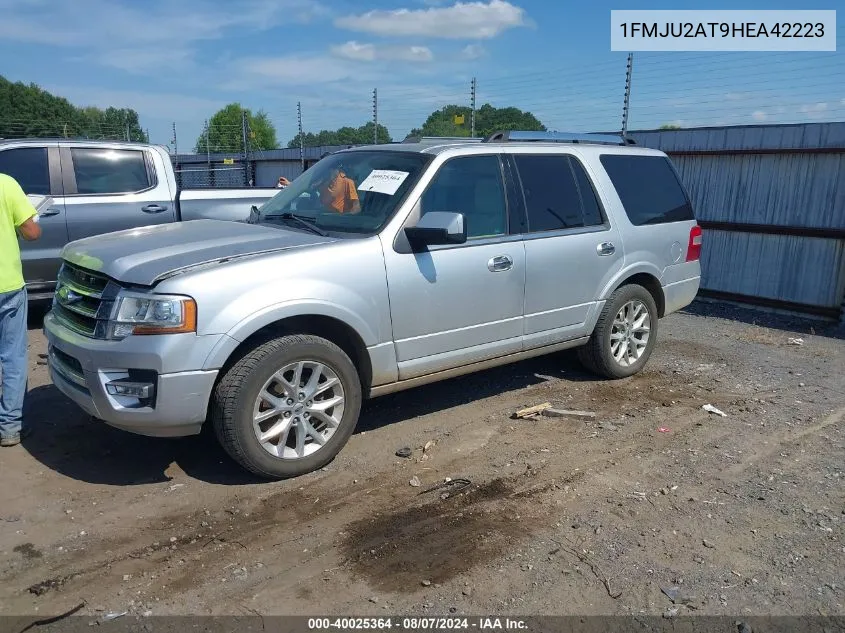 2017 Ford Expedition Limited VIN: 1FMJU2AT9HEA42223 Lot: 40025364