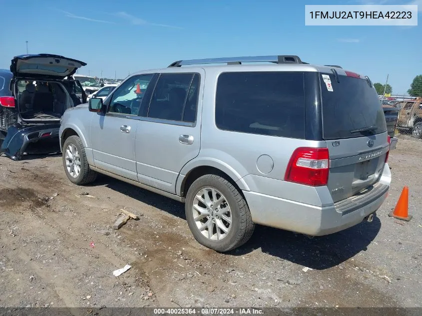 2017 Ford Expedition Limited VIN: 1FMJU2AT9HEA42223 Lot: 40025364