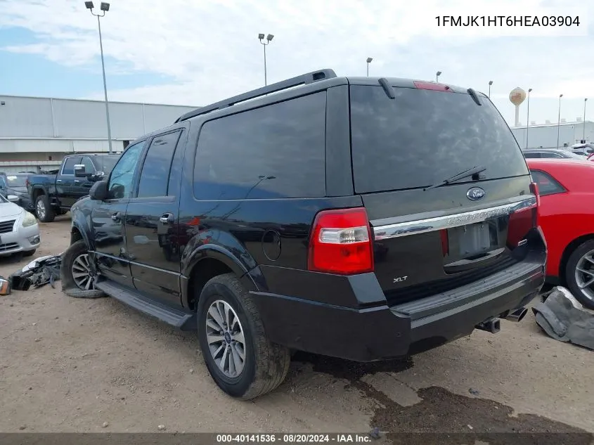 2017 Ford Expedition El Xlt/El King Ranch VIN: 1FMJK1HT6HEA03904 Lot: 40141536