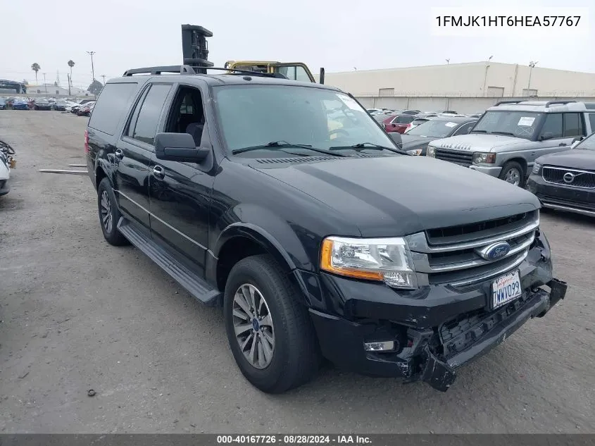 2017 Ford Expedition El Xlt VIN: 1FMJK1HT6HEA57767 Lot: 40167726