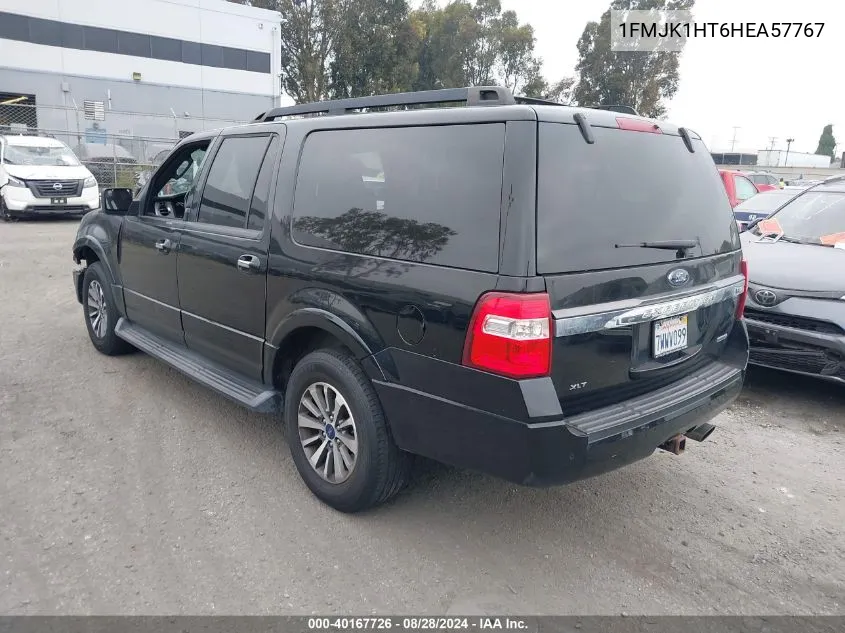 2017 Ford Expedition El Xlt VIN: 1FMJK1HT6HEA57767 Lot: 40167726