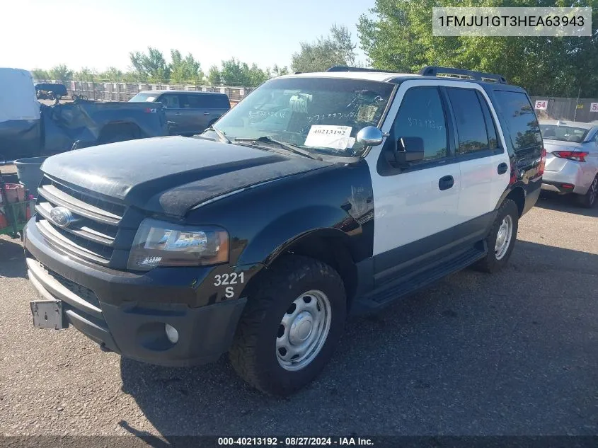 2017 Ford Expedition Xl VIN: 1FMJU1GT3HEA63943 Lot: 40213192