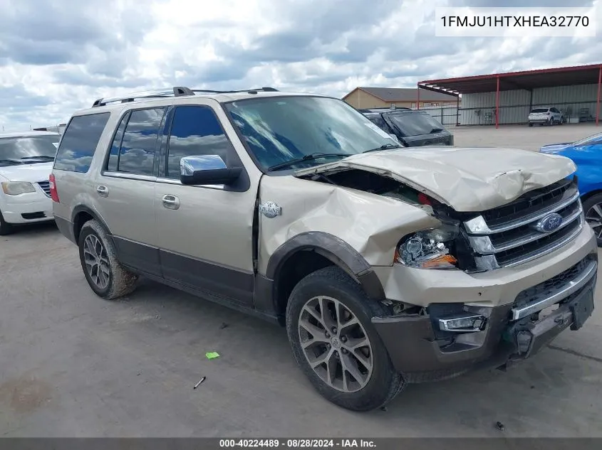 1FMJU1HTXHEA32770 2017 Ford Expedition King Ranch