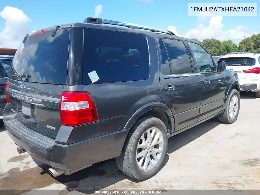 1FMJU2ATXHEA21042 2017 Ford Expedition Limited