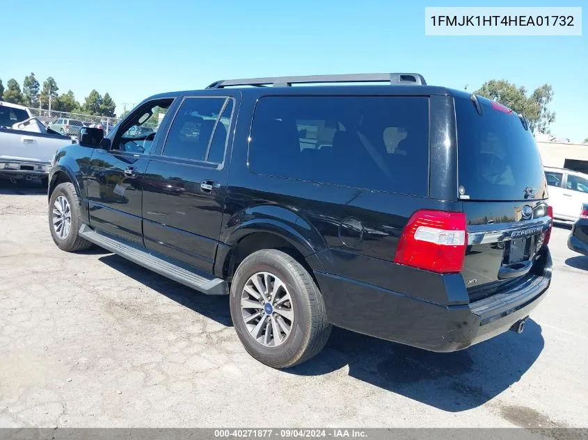 2017 Ford Expedition El Xlt VIN: 1FMJK1HT4HEA01732 Lot: 40271877