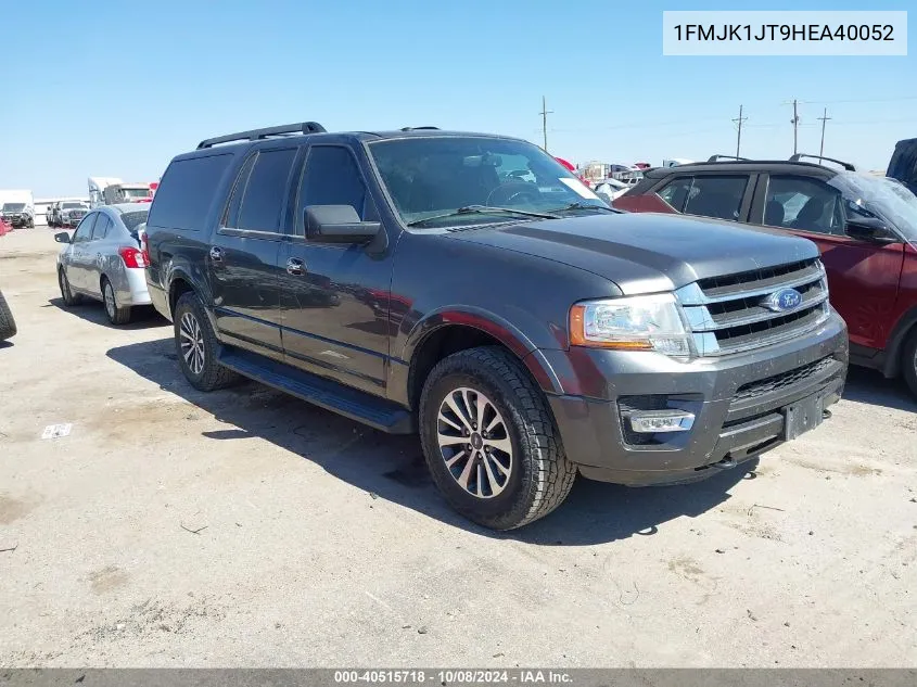 1FMJK1JT9HEA40052 2017 Ford Expedition El Xlt