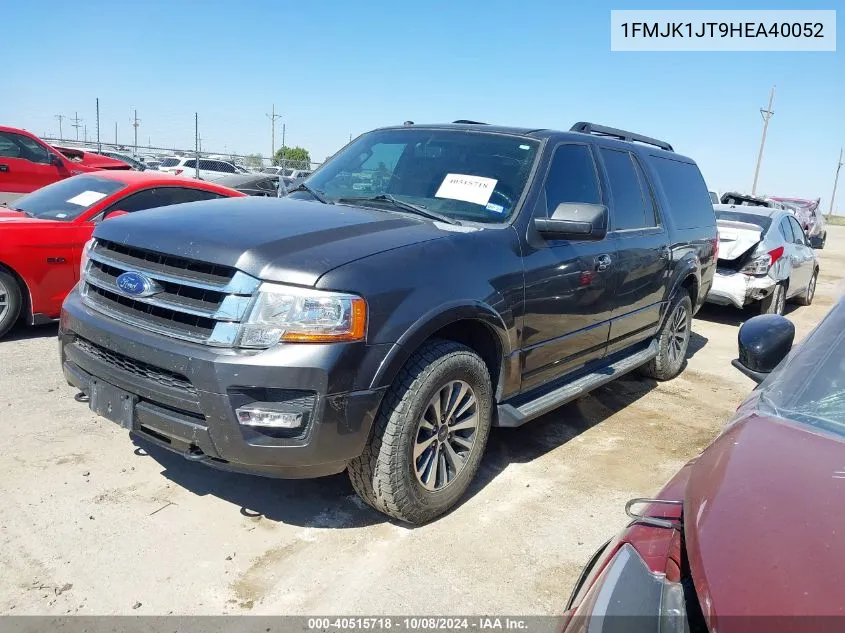 2017 Ford Expedition El Xlt VIN: 1FMJK1JT9HEA40052 Lot: 40515718