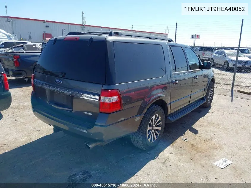 2017 Ford Expedition El Xlt VIN: 1FMJK1JT9HEA40052 Lot: 40515718