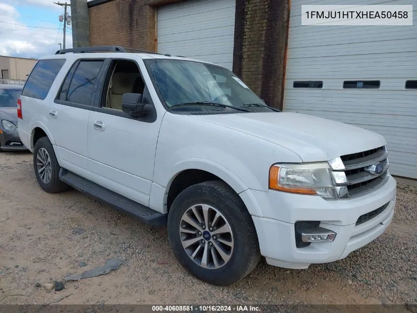 2017 Ford Expedition Xlt VIN: 1FMJU1HTXHEA50458 Lot: 40608581