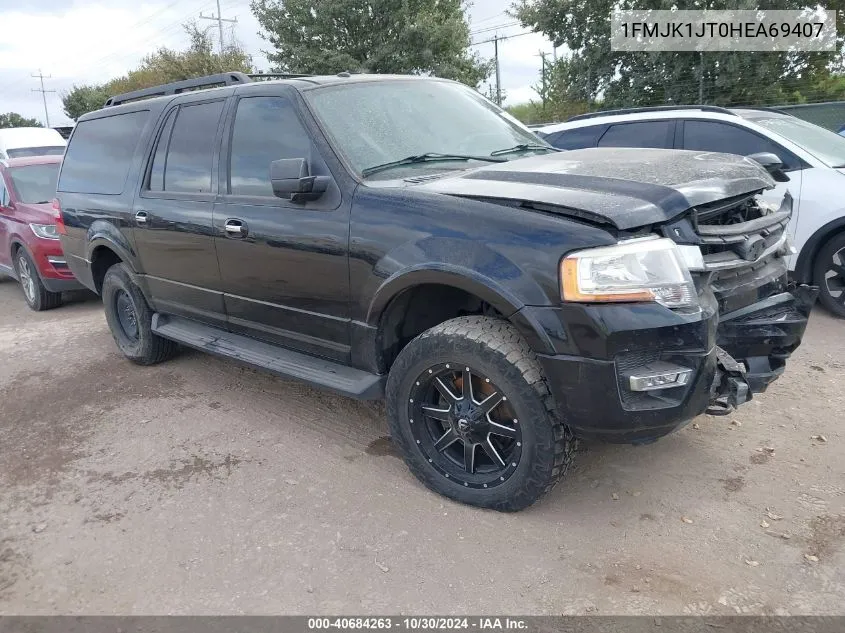 2017 Ford Expedition El Xlt VIN: 1FMJK1JT0HEA69407 Lot: 40684263