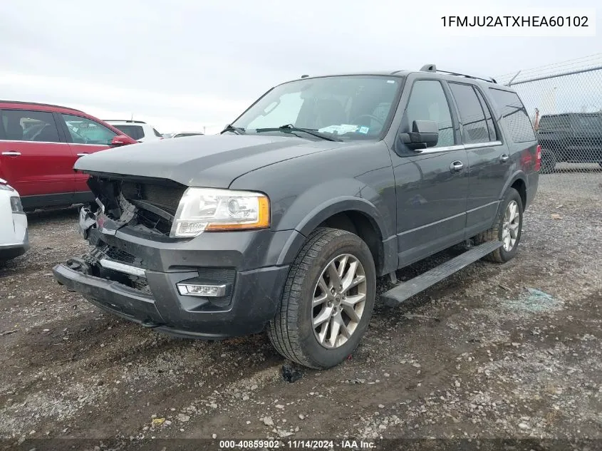 2017 Ford Expedition Limited VIN: 1FMJU2ATXHEA60102 Lot: 40859902