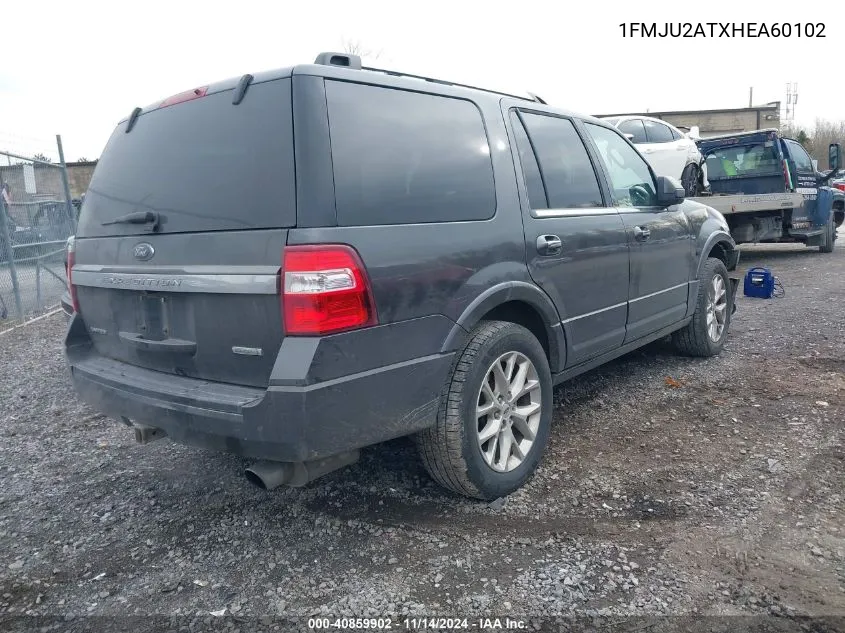 2017 Ford Expedition Limited VIN: 1FMJU2ATXHEA60102 Lot: 40859902