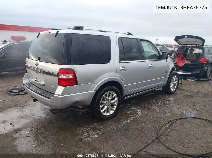 2017 Ford Expedition Limited VIN: 1FMJU1KT3HEA75775 Lot: 40878627