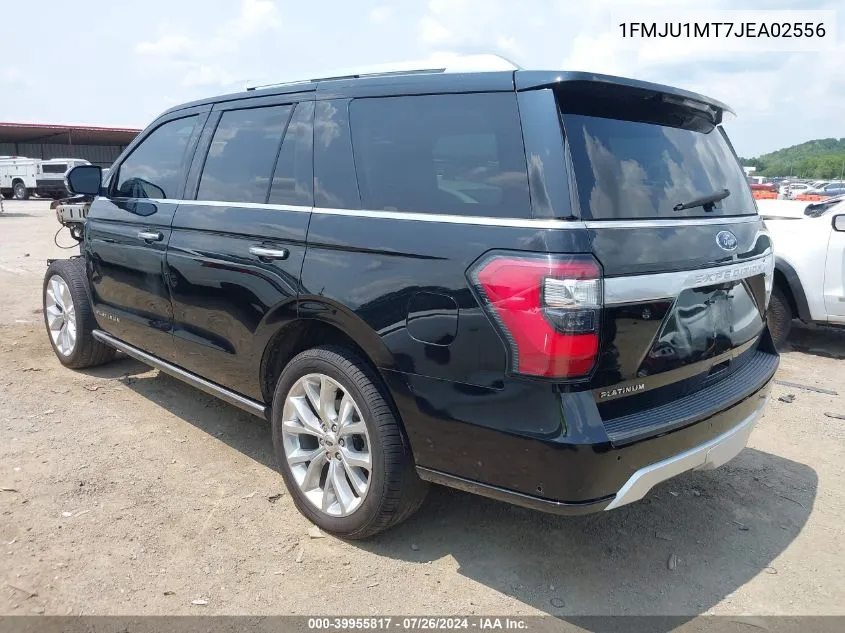 2018 Ford Expedition Platinum VIN: 1FMJU1MT7JEA02556 Lot: 39955817