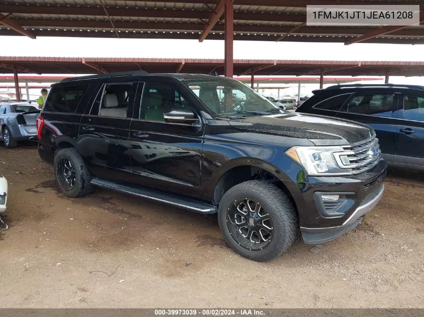 1FMJK1JT1JEA61208 2018 Ford Expedition Max Xlt