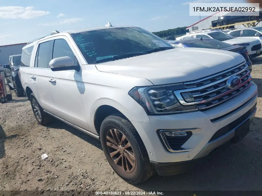 2018 Ford Expedition Max Limited VIN: 1FMJK2AT5JEA02992 Lot: 40150623