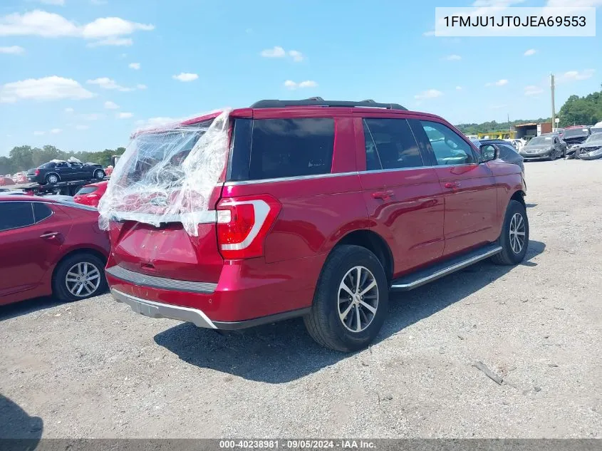 2018 Ford Expedition Xlt VIN: 1FMJU1JT0JEA69553 Lot: 40238981