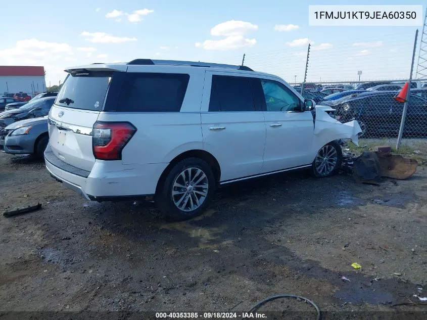 2018 Ford Expedition Limited VIN: 1FMJU1KT9JEA60350 Lot: 40353385