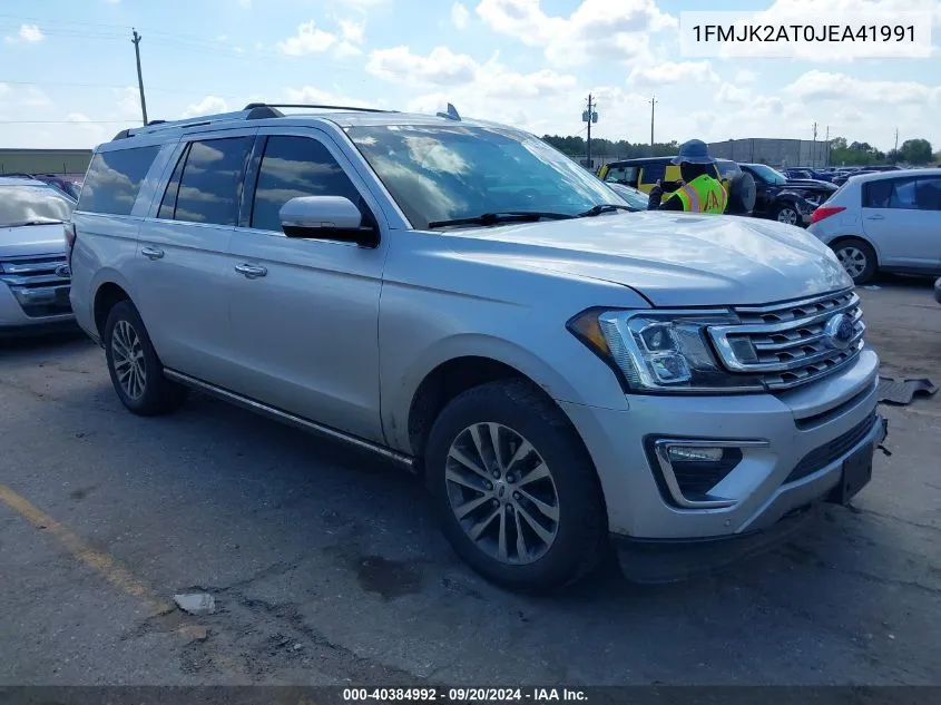 2018 Ford Expedition Max Limited VIN: 1FMJK2AT0JEA41991 Lot: 40384992