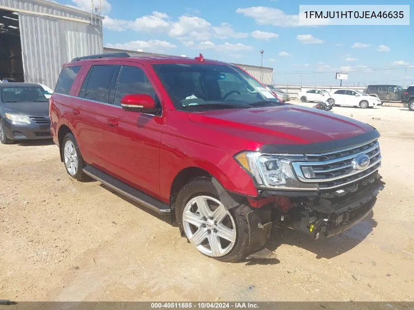 2018 Ford Expedition Xlt VIN: 1FMJU1HT0JEA46635 Lot: 40511885