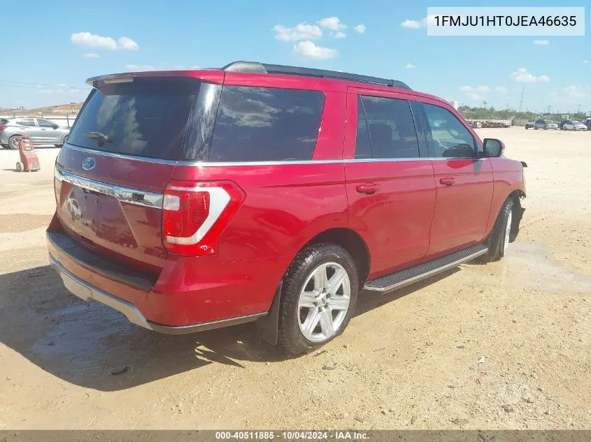 2018 Ford Expedition Xlt VIN: 1FMJU1HT0JEA46635 Lot: 40511885