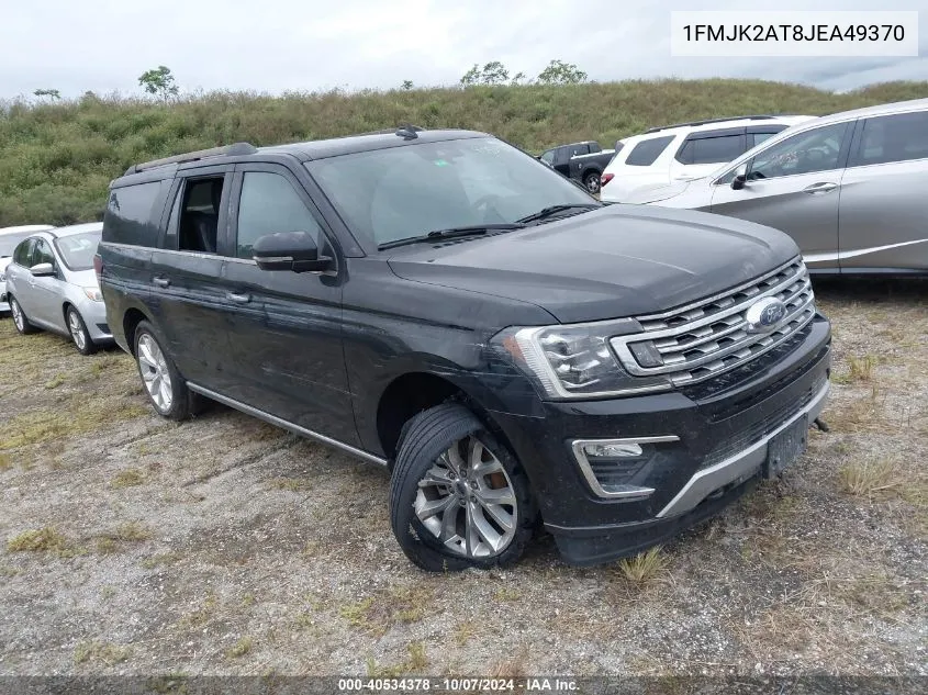 1FMJK2AT8JEA49370 2018 Ford Expedition Max Limited