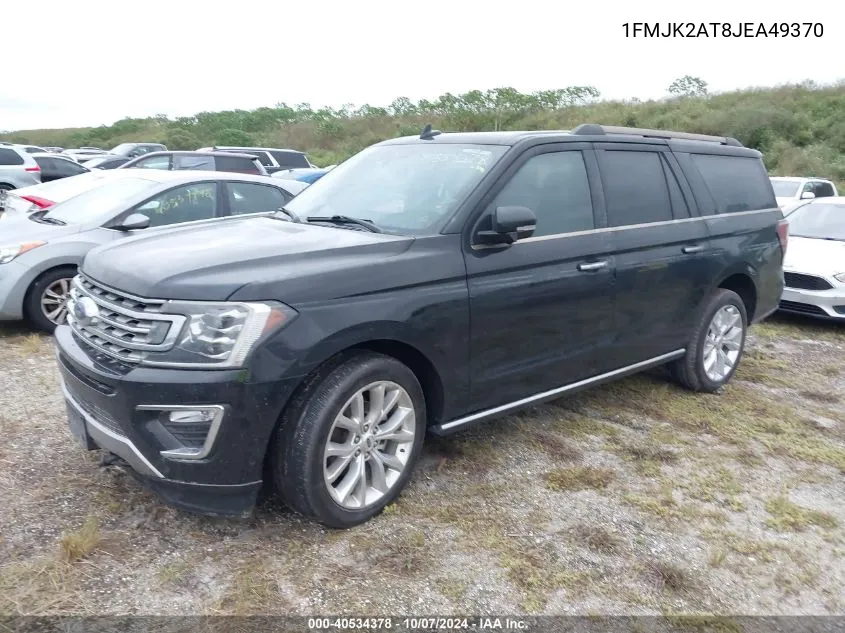 1FMJK2AT8JEA49370 2018 Ford Expedition Max Limited