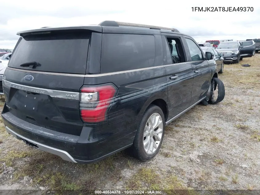 2018 Ford Expedition Max Limited VIN: 1FMJK2AT8JEA49370 Lot: 40534378