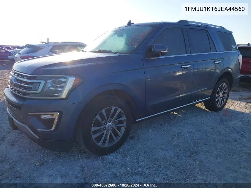 2018 Ford Expedition Limited VIN: 1FMJU1KT6JEA44560 Lot: 40672606