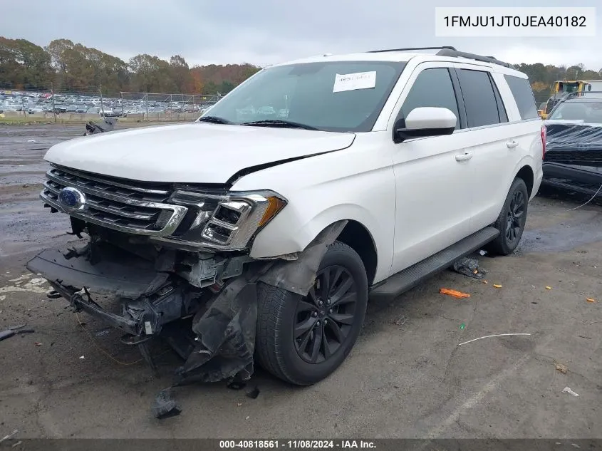 2018 Ford Expedition Xlt VIN: 1FMJU1JT0JEA40182 Lot: 40818561