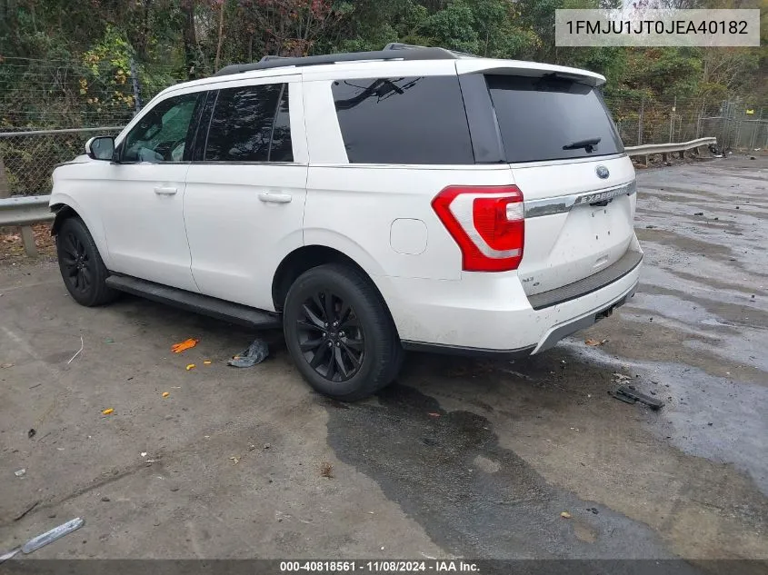 2018 Ford Expedition Xlt VIN: 1FMJU1JT0JEA40182 Lot: 40818561