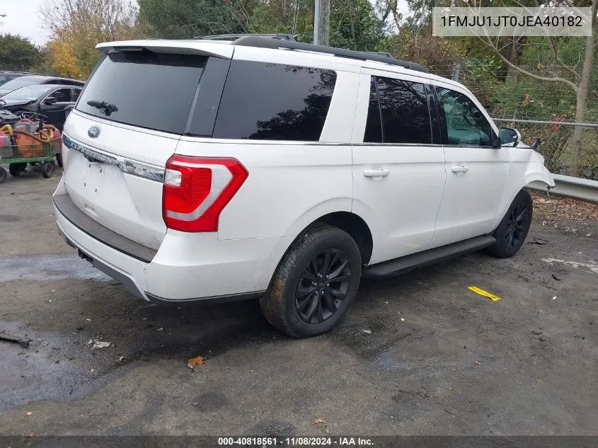 2018 Ford Expedition Xlt VIN: 1FMJU1JT0JEA40182 Lot: 40818561