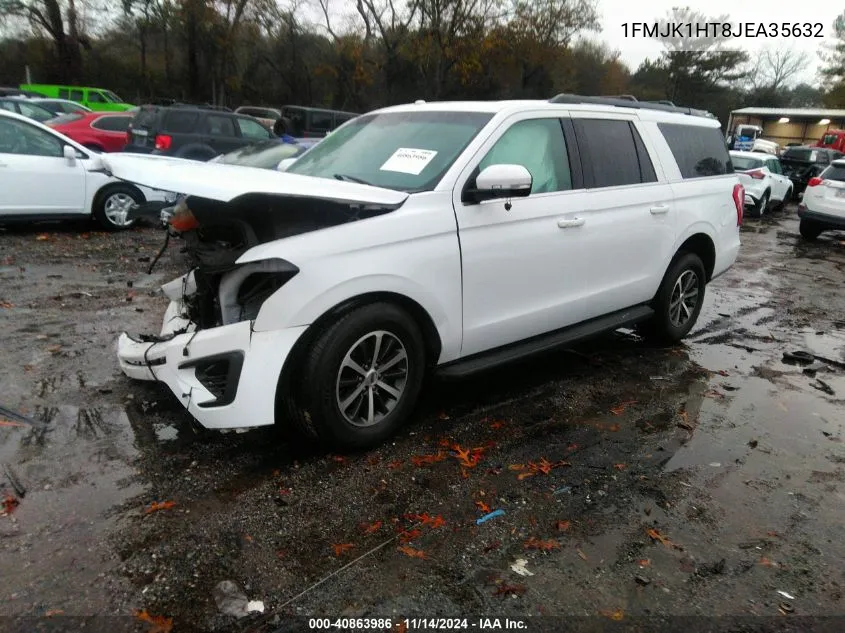 2018 Ford Expedition Max Xlt VIN: 1FMJK1HT8JEA35632 Lot: 40863986