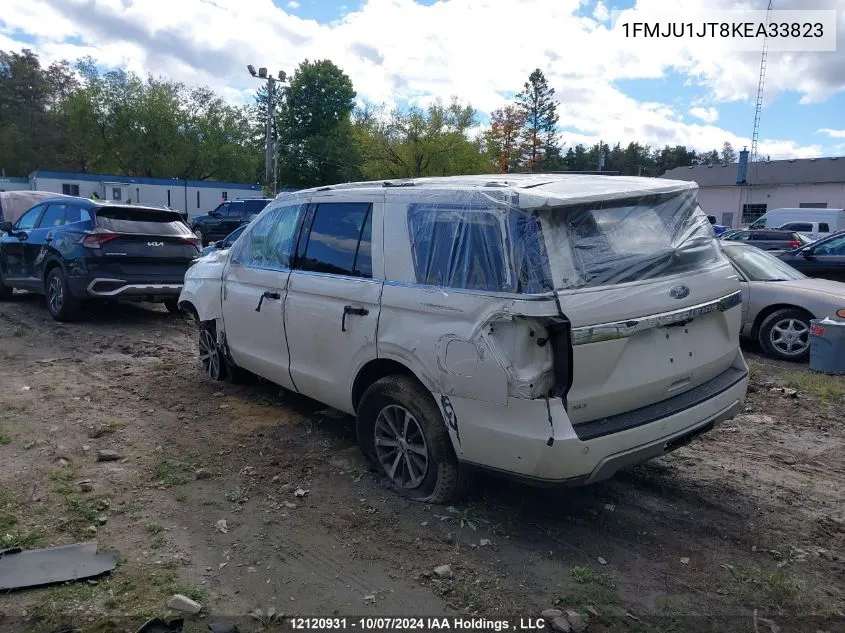 2019 Ford Expedition Xlt VIN: 1FMJU1JT8KEA33823 Lot: 12120931