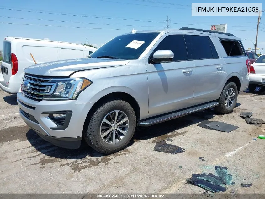 2019 Ford Expedition Max Xlt VIN: 1FMJK1HT9KEA21658 Lot: 39826001