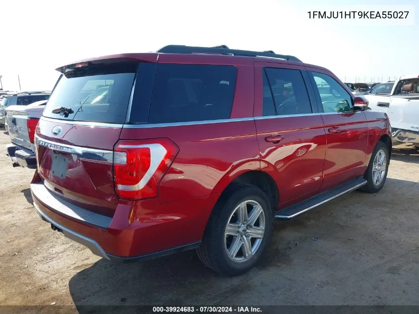 2019 Ford Expedition Xlt VIN: 1FMJU1HT9KEA55027 Lot: 39924683