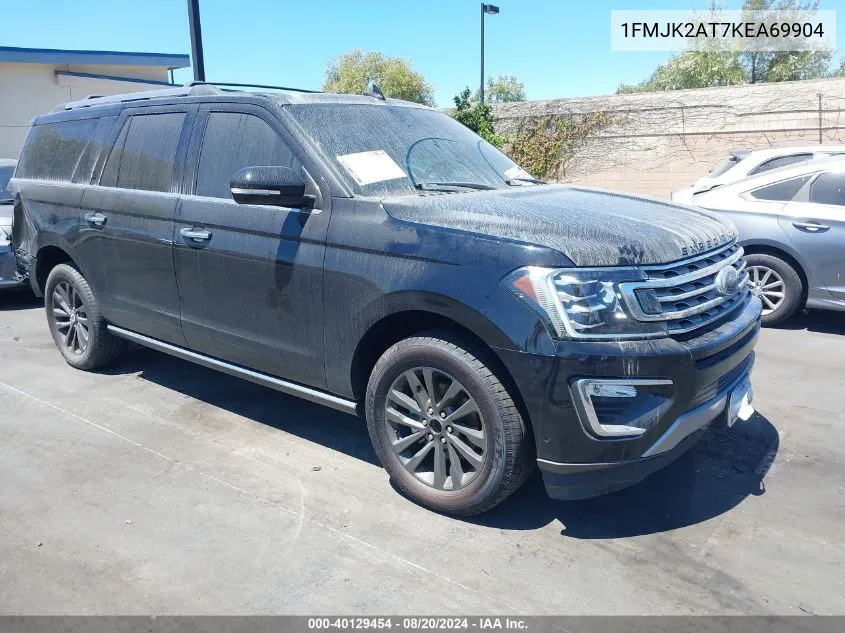 2019 Ford Expedition Max Limited VIN: 1FMJK2AT7KEA69904 Lot: 40129454