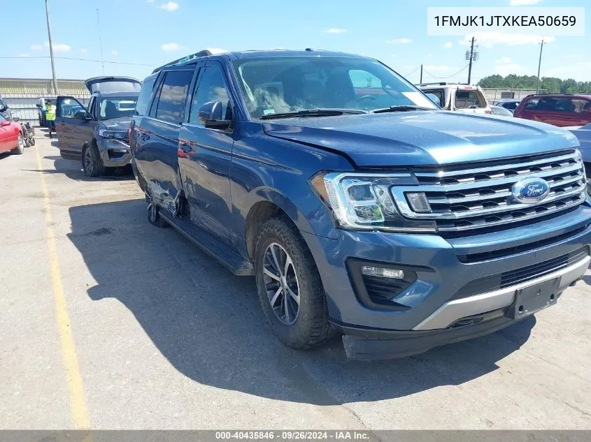 2019 Ford Expedition Max Xlt VIN: 1FMJK1JTXKEA50659 Lot: 40435846