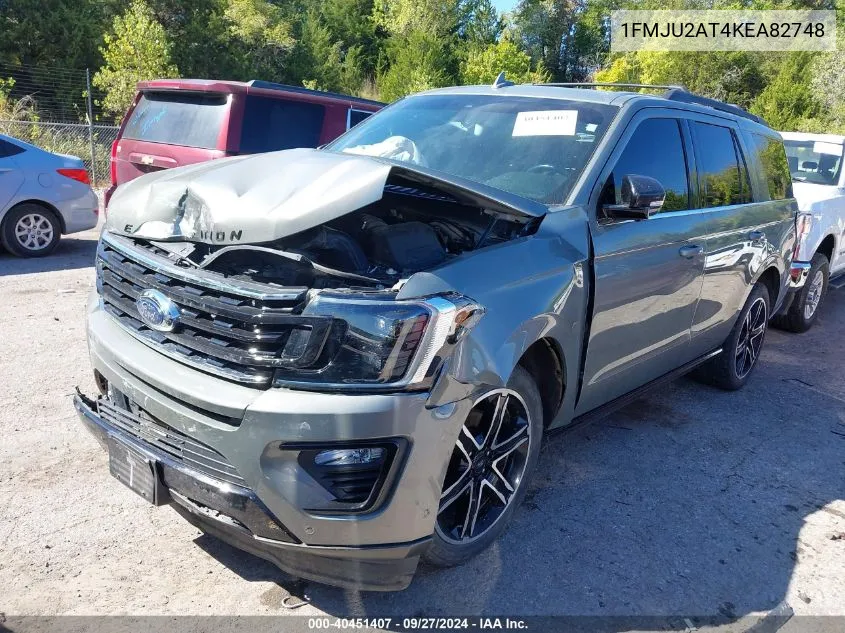 2019 Ford Expedition Limited VIN: 1FMJU2AT4KEA82748 Lot: 40451407