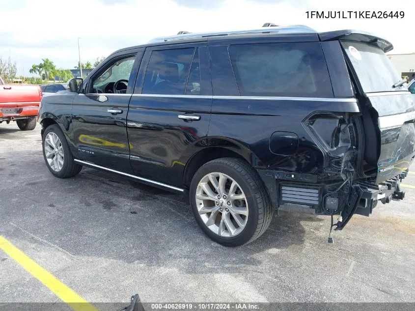 1FMJU1LT1KEA26449 2019 Ford Expedition Platinum