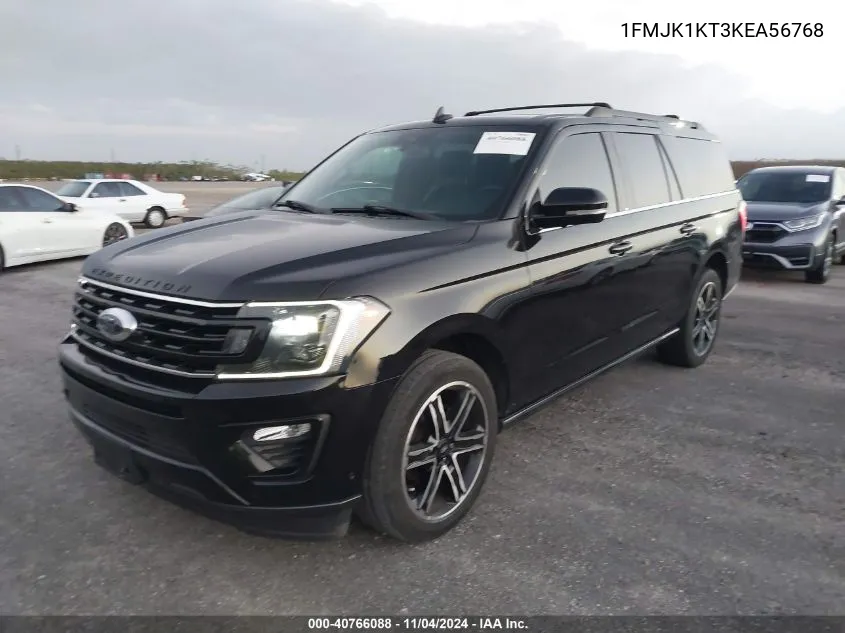 2019 Ford Expedition Max Limited VIN: 1FMJK1KT3KEA56768 Lot: 40766088