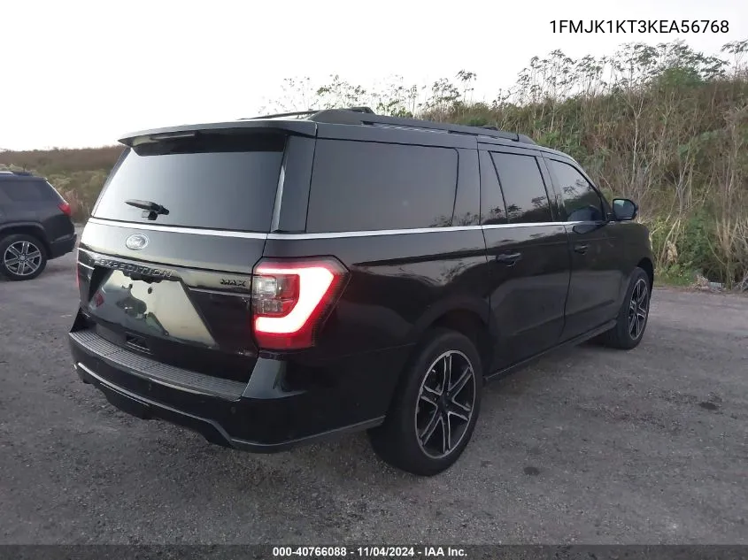 2019 Ford Expedition Max Limited VIN: 1FMJK1KT3KEA56768 Lot: 40766088