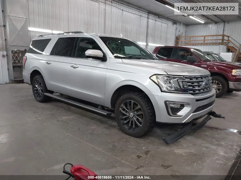 2019 Ford Expedition Max Limited VIN: 1FMJK2AT7KEA28172 Lot: 40819655