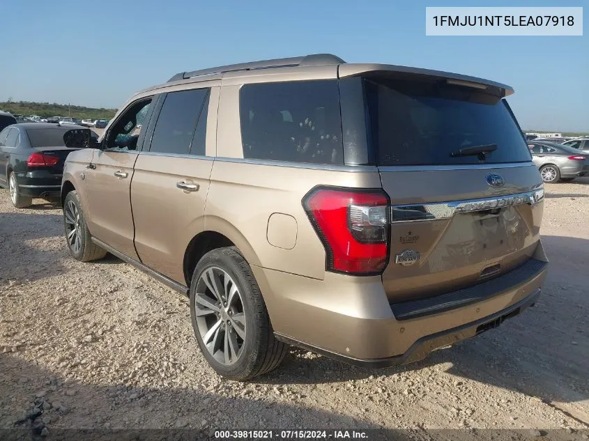 2020 Ford Expedition King Ranch VIN: 1FMJU1NT5LEA07918 Lot: 39815021