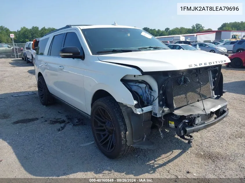 2020 Ford Expedition Limited Max VIN: 1FMJK2AT8LEA79696 Lot: 40160849