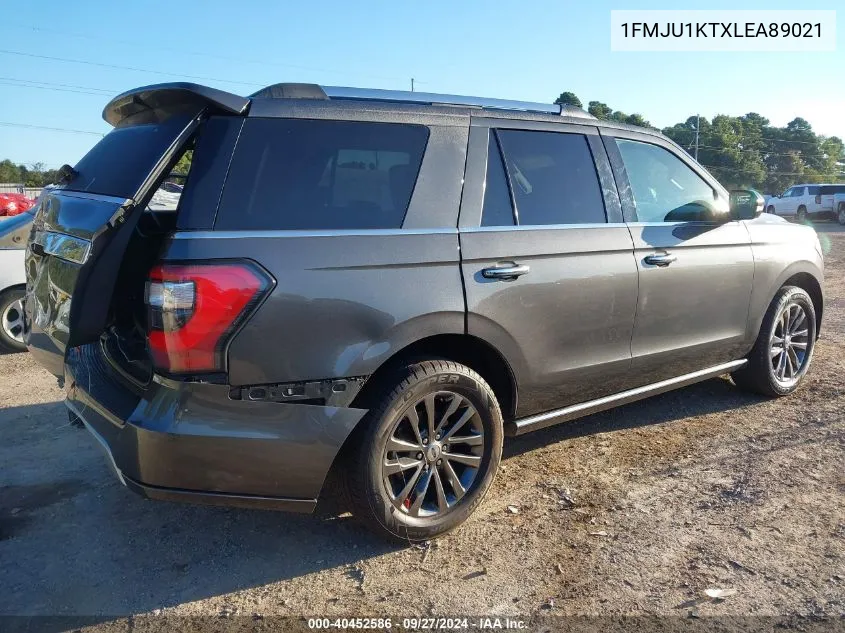 2020 Ford Expedition Limited VIN: 1FMJU1KTXLEA89021 Lot: 40452586