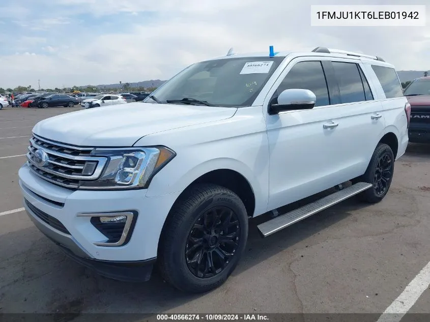 2020 Ford Expedition Limited VIN: 1FMJU1KT6LEB01942 Lot: 40566274