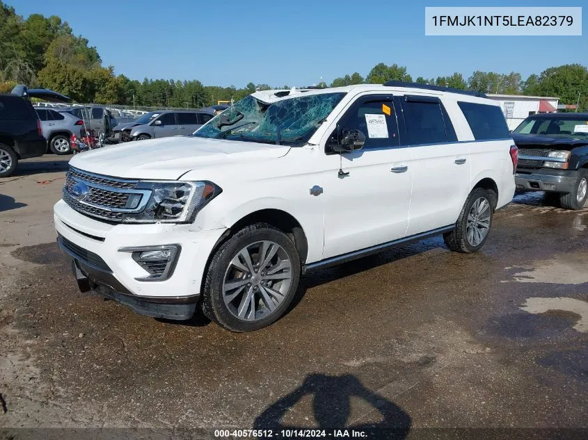 2020 Ford Expedition King Ranch Max VIN: 1FMJK1NT5LEA82379 Lot: 40576512