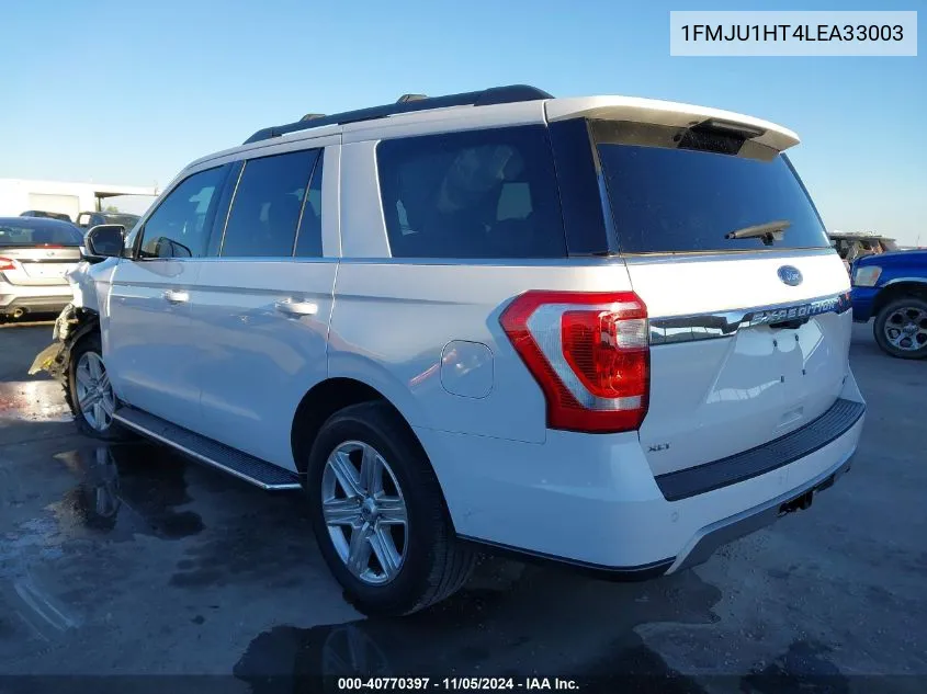 2020 Ford Expedition Xlt VIN: 1FMJU1HT4LEA33003 Lot: 40770397