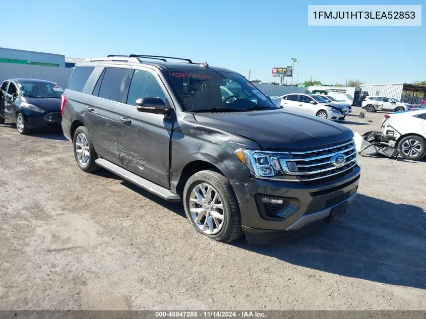 2020 Ford Expedition Xlt VIN: 1FMJU1HT3LEA52853 Lot: 40847285